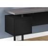 Computer Desk - Black/Grey (I 7432) image 3