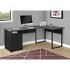 I 7435 Computer Desk - Black/Grey image 2
