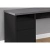 I 7435 Computer Desk - Black/Grey image 3