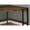 I 7504 Computer Desk - Brown Reclaimed Wood image 3