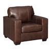 Morelos Stationary Leather Match Chair (3450220) image 2
