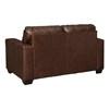 Morelos Stationary Leather Match Loveseat (3450235) image 4