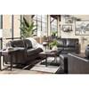 Morelos Stationary Leather Match Loveseat (3450335) image 9