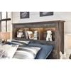 Drystan B211B44 Full Bookcase Bed with 2 Storage Drawers image 3