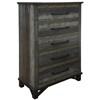 Loft Brown 5-Drawer Chest (IFD6441CHT) image 1