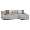 Barton Fabric 2 pc Sectional (808-59 3510-05/808-86 3510-05) image 2