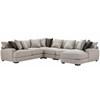 Hannigan Fabric 5 pc Sectional (808-59 3510-27/808-04 3510-27/808-03 3510-27/808-03 3510-27/808-86 3510-27) image 1