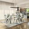 Lidya Dining Table with Glass Top (50972/25|90271) image 3