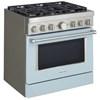 36-inch Freestanding Gas Range with Even-Heat™ True Convection (KFGC506JMB) image 2