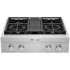 30-inch Built-in Gas Rangetop with Ultra Power™ Dual-Flame Burners (KCGC500JSS) image 1
