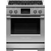 Cuisinière biénergie amovible de 30 po avec 4 brûleurs (RDV3-304-N) image 1