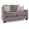 Causeuse fixe en tissu (2981L) image 2