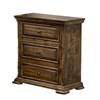 Lafitte-Rustic 3-Drawer Nightstand (Lafitte-Rustic Nightstand) image 1