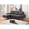 Scott Fabric 2 pc Sectional (Scott 2 pc Sectional - Gray) image 1