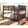 1015 Full over Full Bunk Bed - Espresso image 1