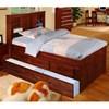 2820 Twin Bookcase Headboard Captain Bed with Trundle image 1