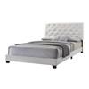 Full Upholstered Panel Bed (HH2018 Full Bed - White) image 1