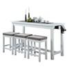 Connected 4 pc Counter Height Dinette (5713WT) image 1