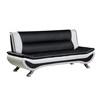 Veloce Stationary Leather Look Sofa (8219-3) image 2