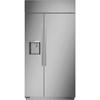 42-inch, 24.6 cu.ft. Built-in Side-by-Side Refrigerator with External Water and Ice Dispenser (ZISS420DNSS) image 2
