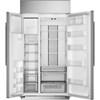 42-inch, 24.6 cu.ft. Built-in Side-by-Side Refrigerator with External Water and Ice Dispenser (ZISS420DNSS) image 4