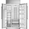 42-inch, 24.6 cu.ft. Built-in Side-by-Side Refrigerator with External Water and Ice Dispenser (ZISS420DNSS) image 5