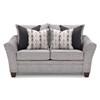 Springer Stationary Fabric Loveseat (91020 3510-05) image 1