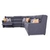 Mobilier modulaire 4-pièces inclinable en tissu (2949-54/2949-04/2949-23/2949-14) image 4