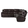 Bastrop Reclining Leather Look 3 pc Sectional (8230BRW*SC) image 3