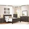 Queen Sleigh Bed (3800 Queen Sleigh Bed - Brown) image 2