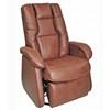 Neo 55 Swivel Glider Fabric and Leather Look Recliner (210655) image 1