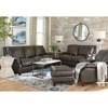 Greyson Stationary Leather Sofa (3971-62G) image 3
