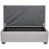 Fabric Storage Ottoman (542 Storage Ottoman) image 3