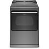 7.4 cu.ft. Electric Dryer with Wrinkle Shield™ Plus Option with Steam (YWED7120HC) image 1