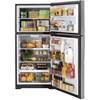 33-inch, 21.9 cu.ft. Freestanding Top Freezer Refrigerator with Upfront Fresh Food Temperature Controls (GTS22KSNRSS) image 4