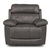Fauteuil inclinable motorisé Finley en cuir et aspect cuir avec inclinaison à proximité du mur (Finley 41134-31) image 1