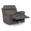Fauteuil inclinable motorisé Finley en cuir et aspect cuir avec inclinaison à proximité du mur (Finley 41134-31) image 4