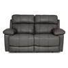 Causeuse inclinable motorisée Finley en cuir et aspect cuir (Finley 41134-63) image 1