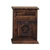 Rope and Star 1-Drawer Nightstand (ROP004R MEDIO) image 1