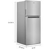 24-inch, 11.6 cu.ft. Counter-Depth Top Freezer Refrigerator with Automatic Defrost (WRT112CZJZ) image 6