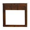 Oviedo Dresser Mirror (VMANTI-L-MAR-033 WALNUT) image 1
