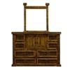 Rough Pine 8-Drawer Dresser (VSERU-RL-COM76) image 2