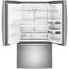 36-inch, 22.2 cu.ft. Counter-Depth French 3-Door Refrigerator with Water and Ice Dispensing System (PYE22KYNFS) image 2