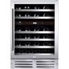 46-Bottle Diamond Cellar with Door Lock (WC46SSTDZ5) image 1