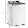 5.3 cu.ft. Top Loading Washer with Wi-Fi Connectivity (MVW7232HW) image 2