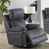 Fauteuil inclinable motorisé New York en tissu (9376-P1-XF1555-16) image 2