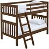B4705T Mission Style Tall Bunk Bed - Brindle image 1