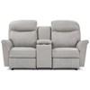 Caitlin Reclining Leather Loveseat with Console (L420CQ4 75503L) image 1
