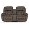 Retreat Reclining Fabric Loveseat with Console (L800RC7 24109D) image 1