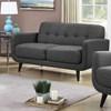 Hadley Stationary Fabric Loveseat (UHD090200NP) image 1